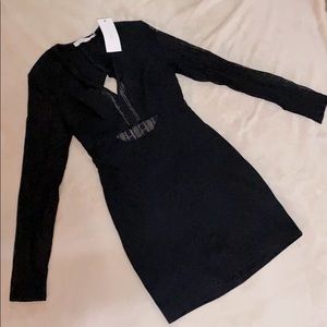 Fitted Sexy Little Black Dress